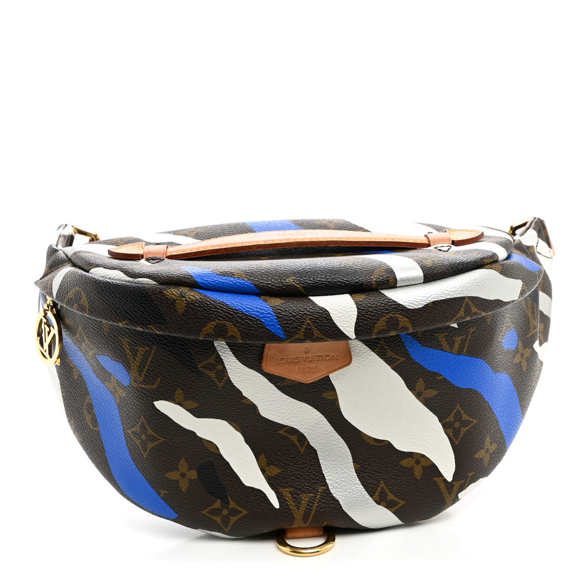 x LOL Monogram Bumbag Blue Silver