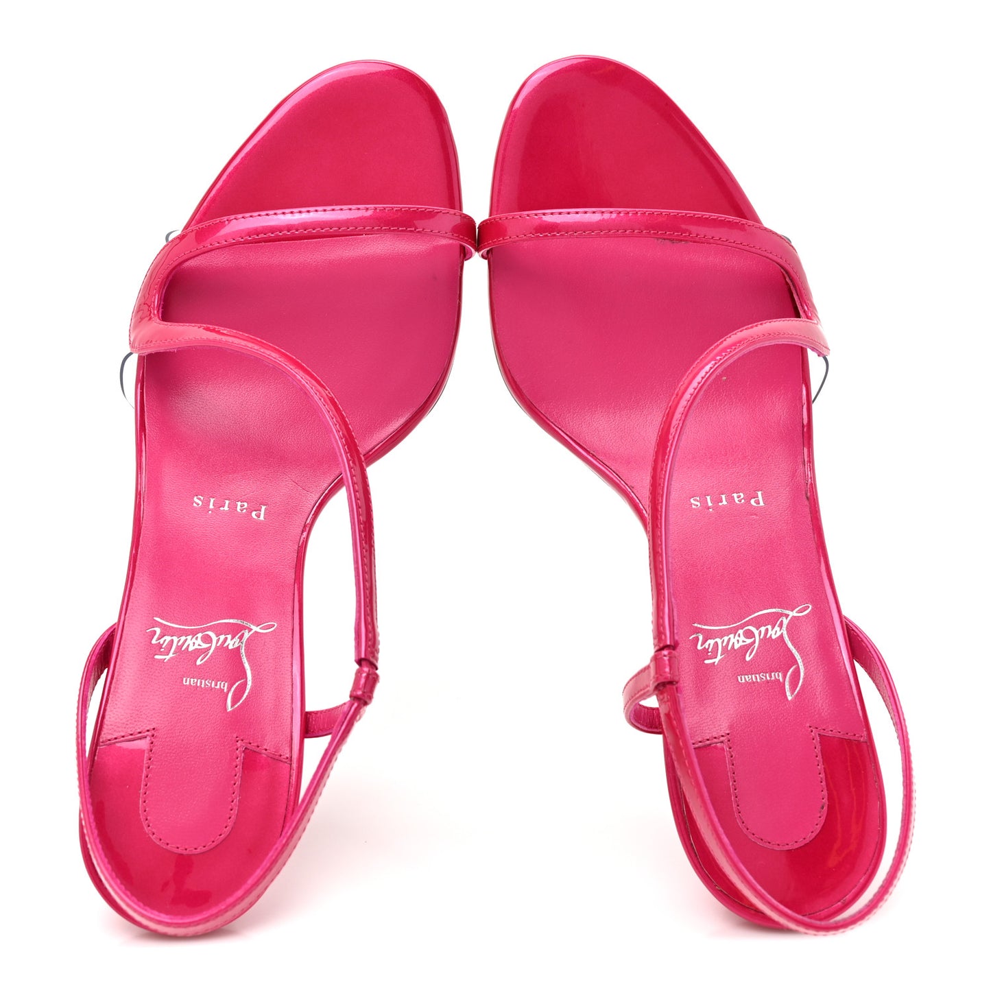 Patent Perle Rosa Z 80 Sandals 39 39 Pinup