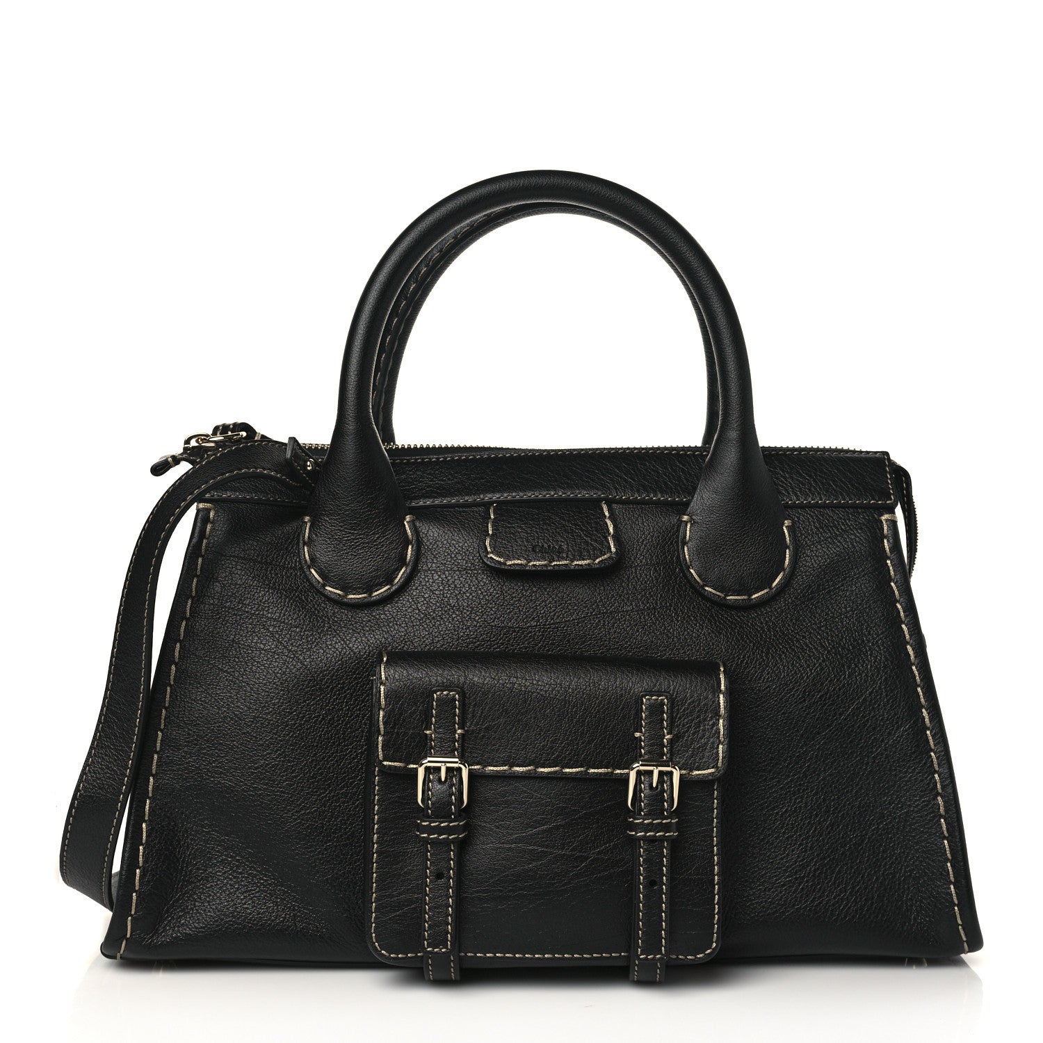 Chloe Buffalo Medium Edith Black 1 of 9