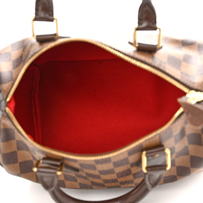 Louis Vuitton Damier Ebene Speedy 25 5 of 11