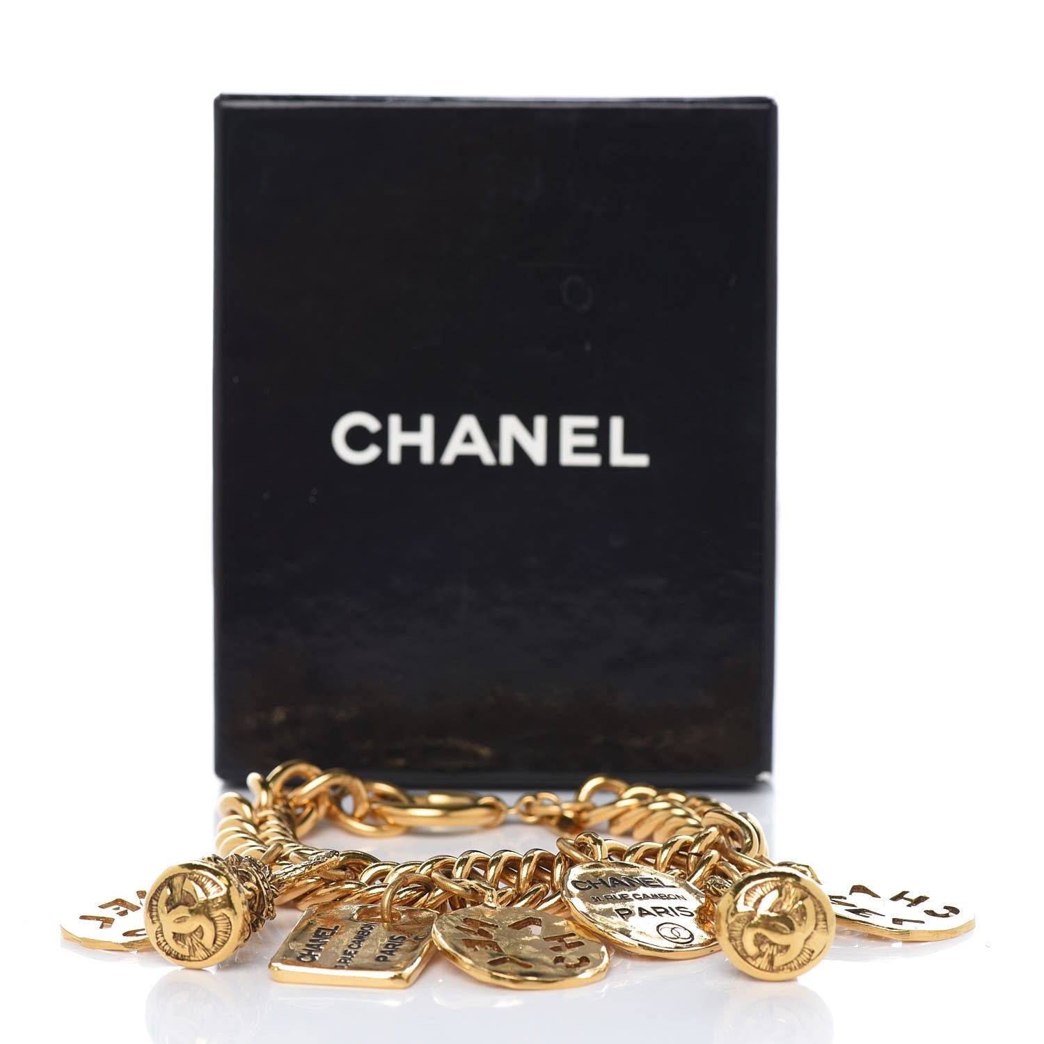 Chanel Bijoux Charm Bracelet Gold 5 of 7