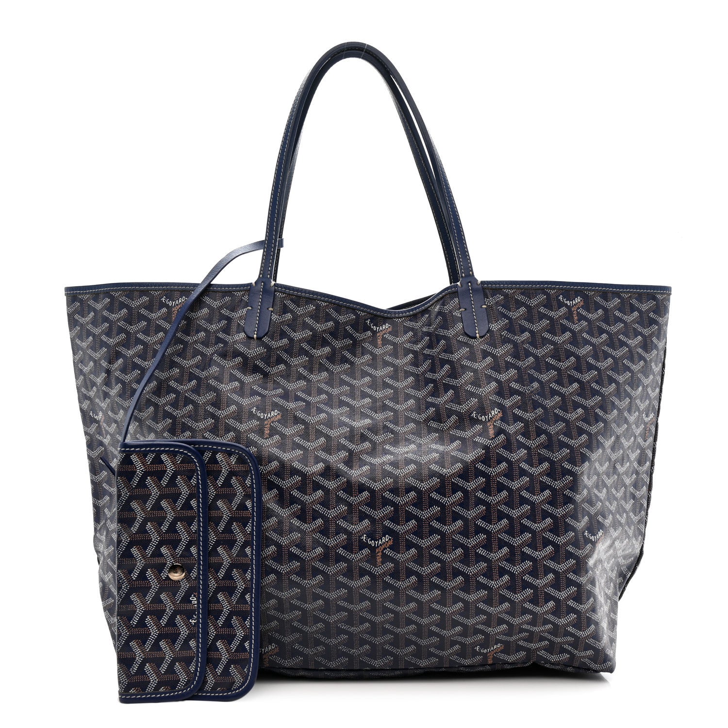 Goyard Goyardine Saint Louis GM Navy 3 of 16