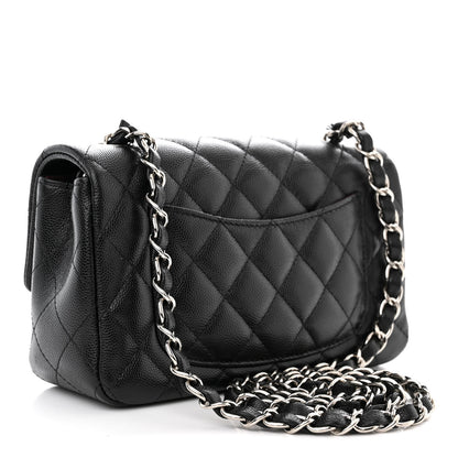 Chanel Caviar Quilted Mini Rectangular Flap Black 2 of 11