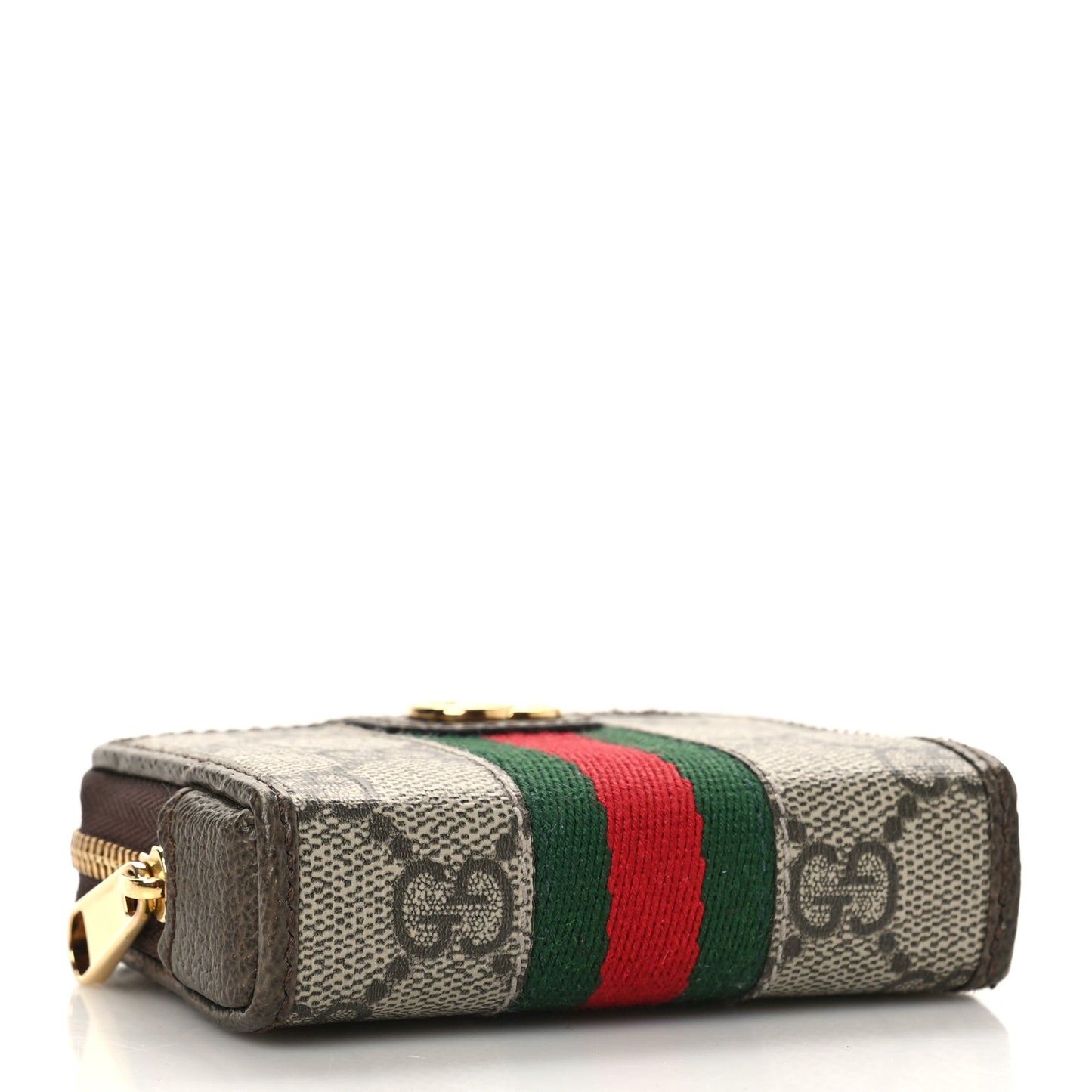 GG Supreme Monogram Web Ophidia Playing Card Case Beige New Acero