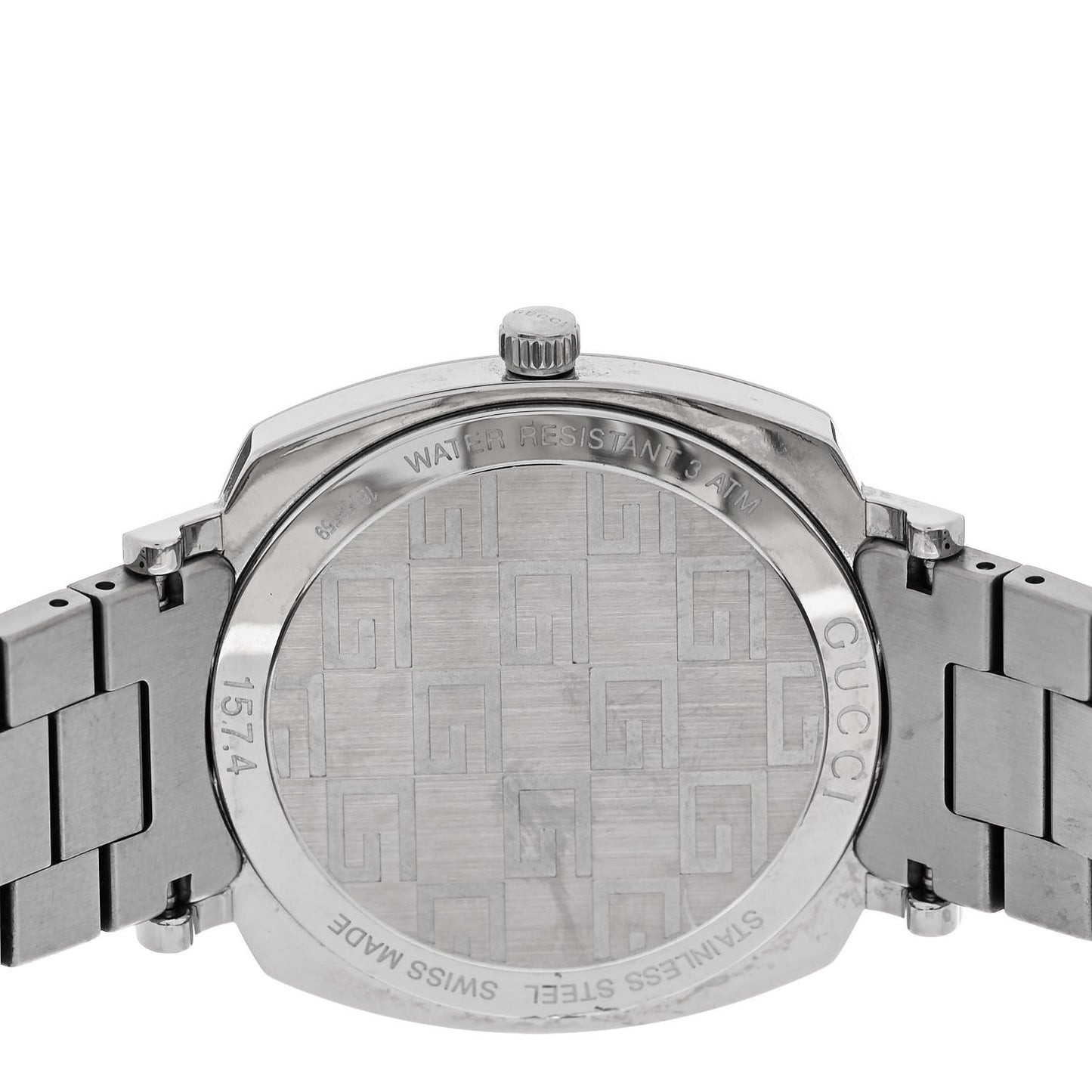 Stainless Steel 35mm Grip Quartz Watch