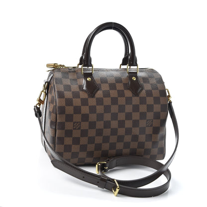 Louis Vuitton Damier Ebene Speedy Bandouliere 25 2 of 8