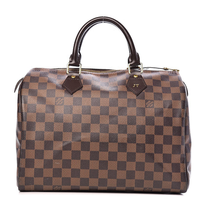 Louis Vuitton Damier Ebene Speedy 30 1 of 14