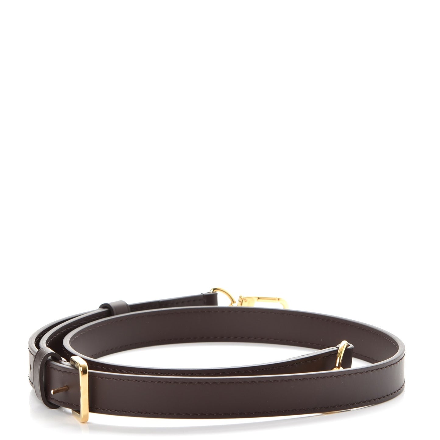 Calfskin Kensington Adjustable Shoulder Strap Brown