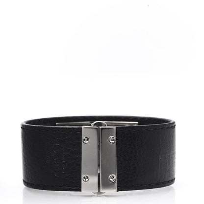 Gucci Stainless Steel Calfskin 18mm 7800S Quartz Watch Black 4 of 11