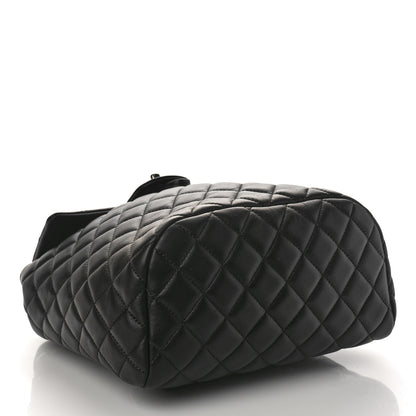 Chanel Lambskin Quilted Small Urban Spirit Backpack Black 4 of 8
