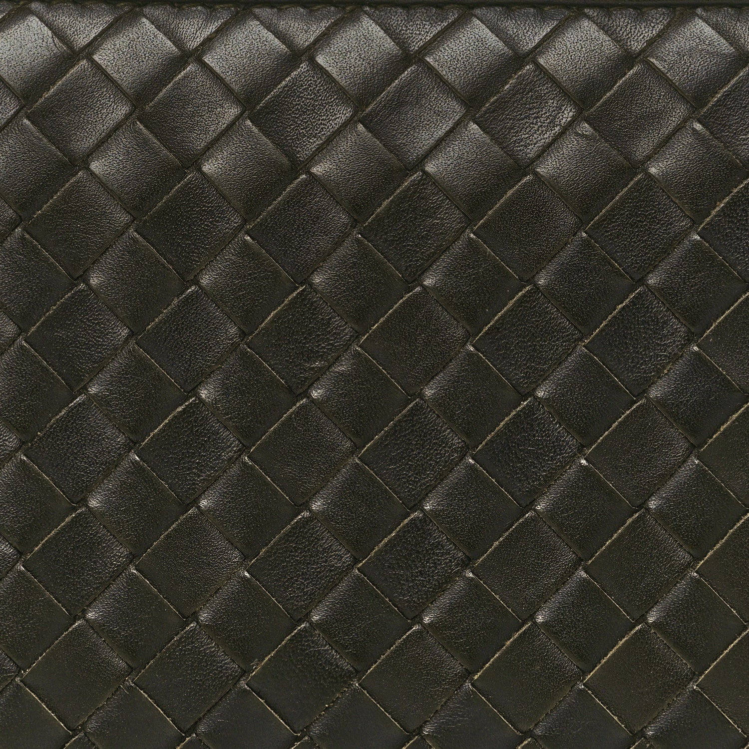 Bottega Veneta Nappa Intrecciato Zip Around Wallet Khaki 3 of 7