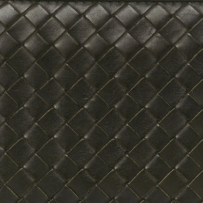 Bottega Veneta Nappa Intrecciato Zip Around Wallet Khaki 3 of 7
