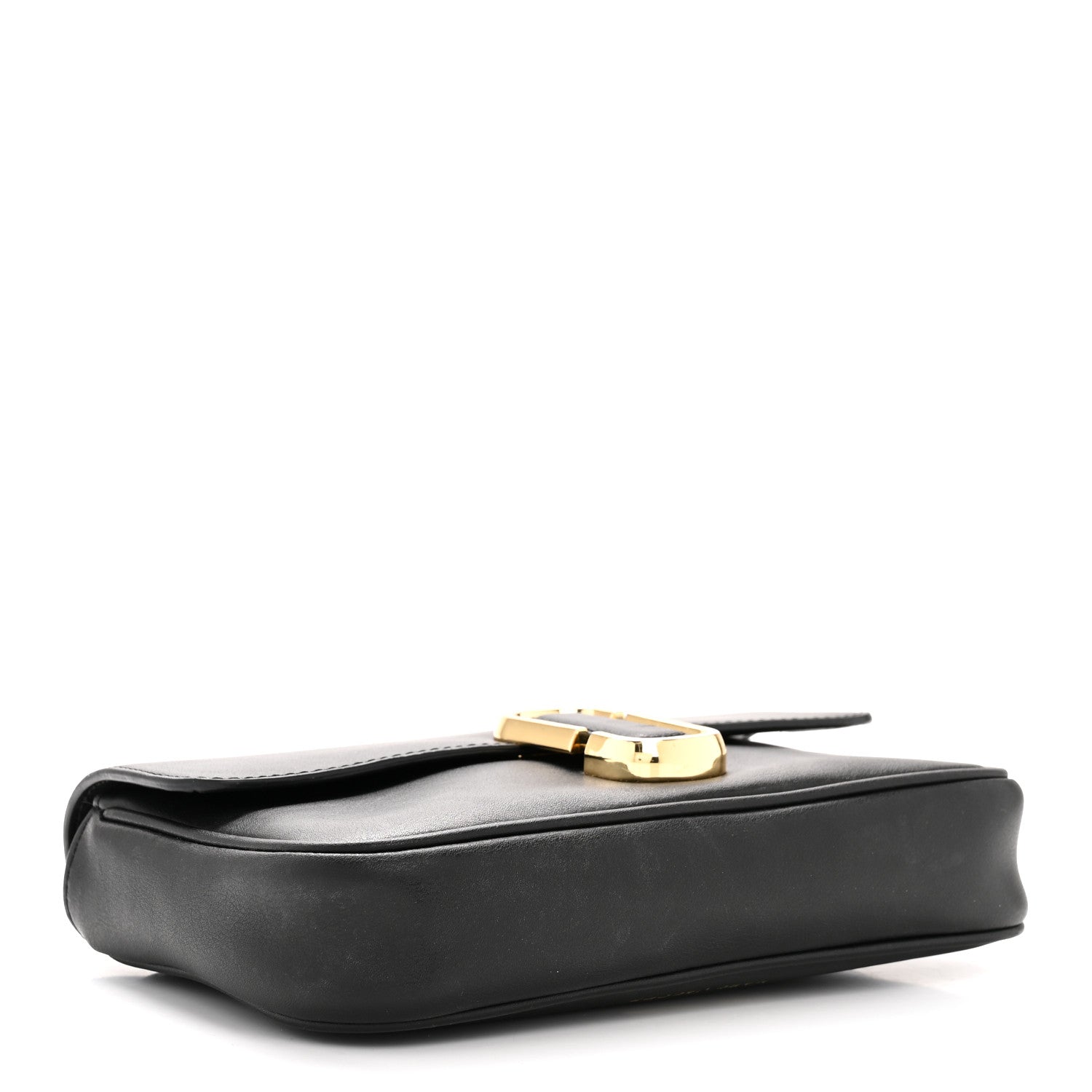 Marc Jacobs Calfskin The J Marc Shoulder Bag Black 4 of 13