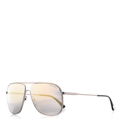 Tom Ford Dominic Aviator Sunglasses TF451 Silver 1 of 7