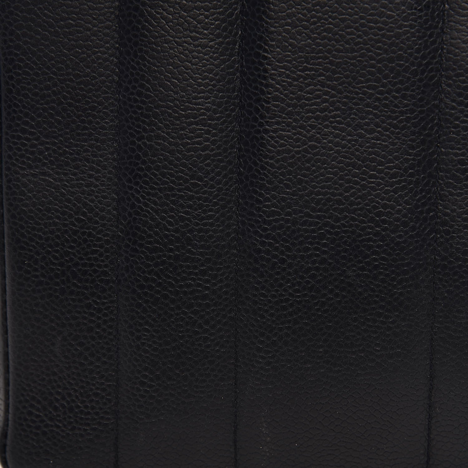 Chanel Caviar Vertical Quilted Jumbo Single Flap Black 16 of 23