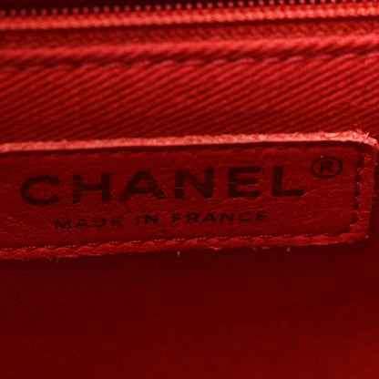 Chanel Caviar Quilted Business Affinity Backpack Red 6 of 10