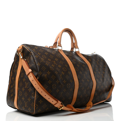 Louis Vuitton Monogram Keepall Bandouliere 55 3 of 10