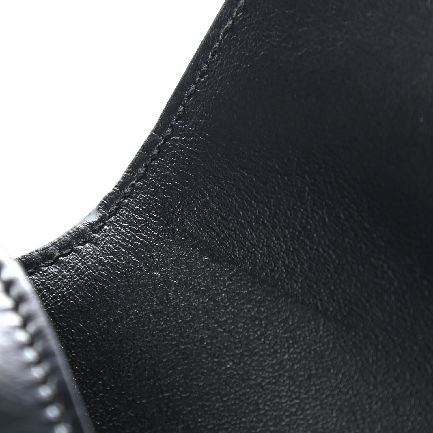 Prada Spazzolato Cleo Flap Shoulder Bag Black 9 of 9
