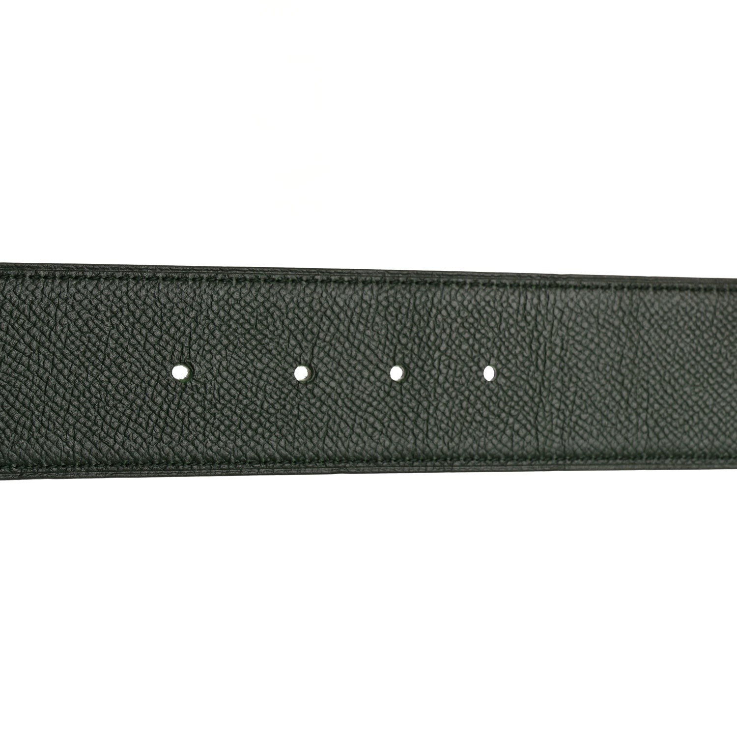 Hermes Epsom 42mm Belt Strap 90 Black Vert Anglais 4 of 10