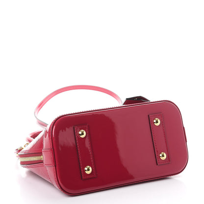 Louis Vuitton Vernis Alma BB Rose Indien 4 of 7