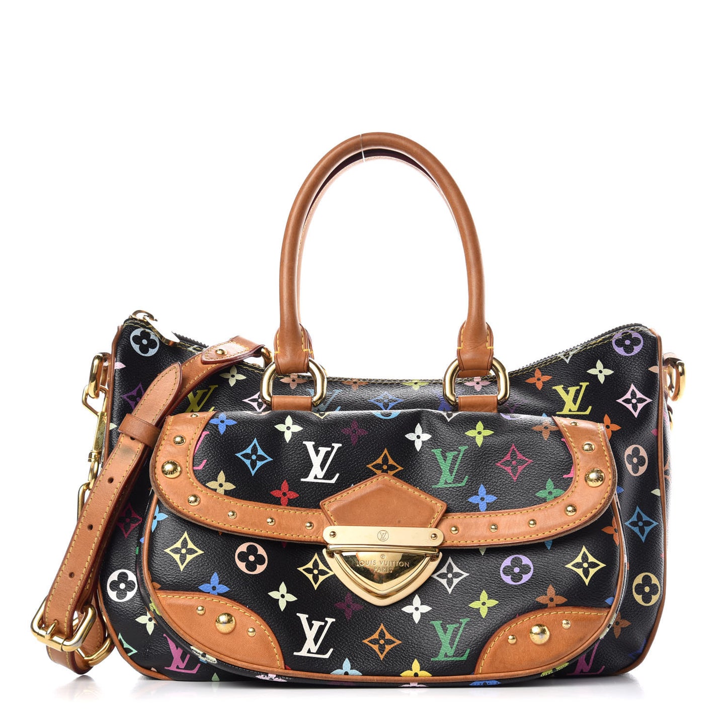 Monogram Multicolor Rita Black