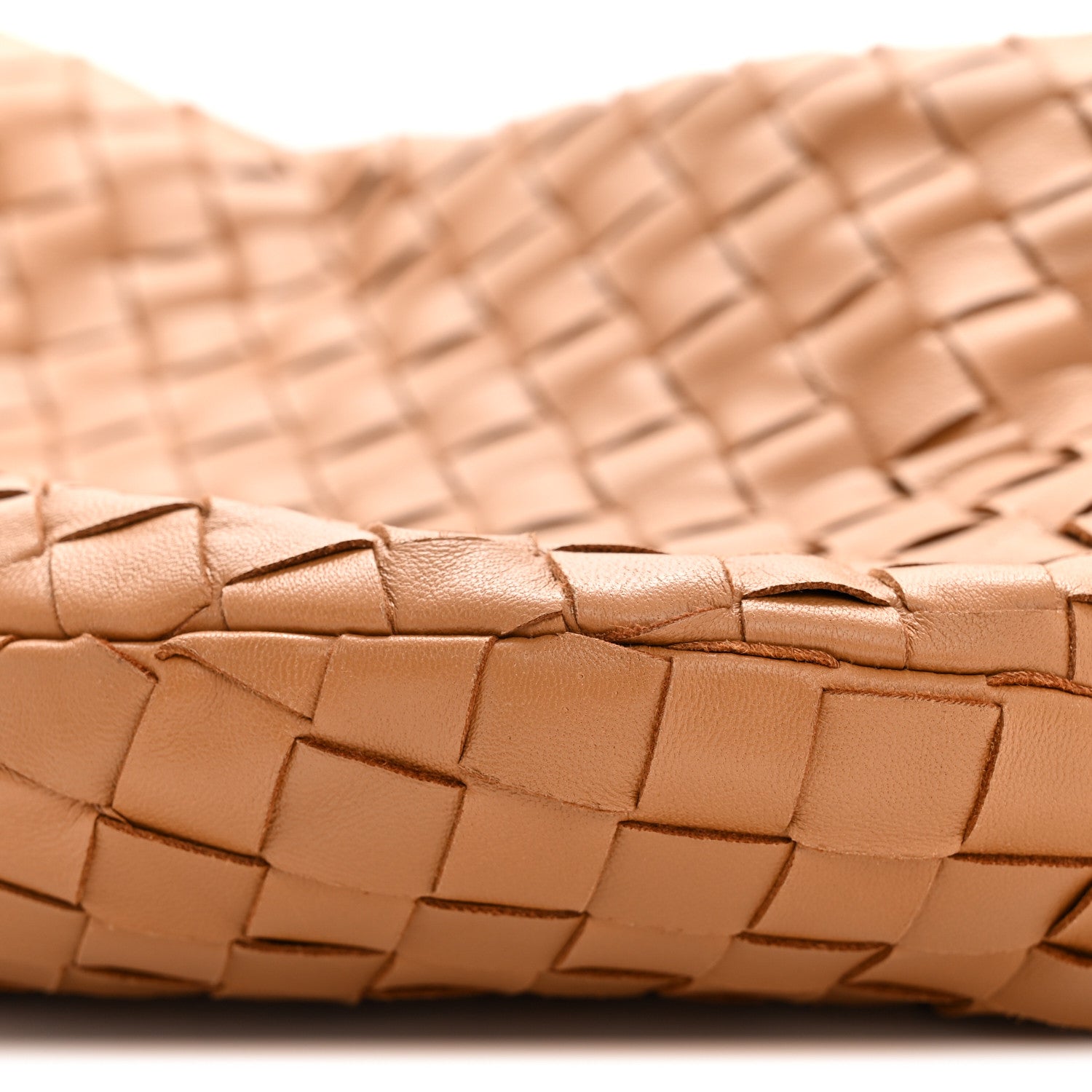 Bottega Veneta Nappa Intrecciato Teen Jodie Hobo Caramel 10 of 11