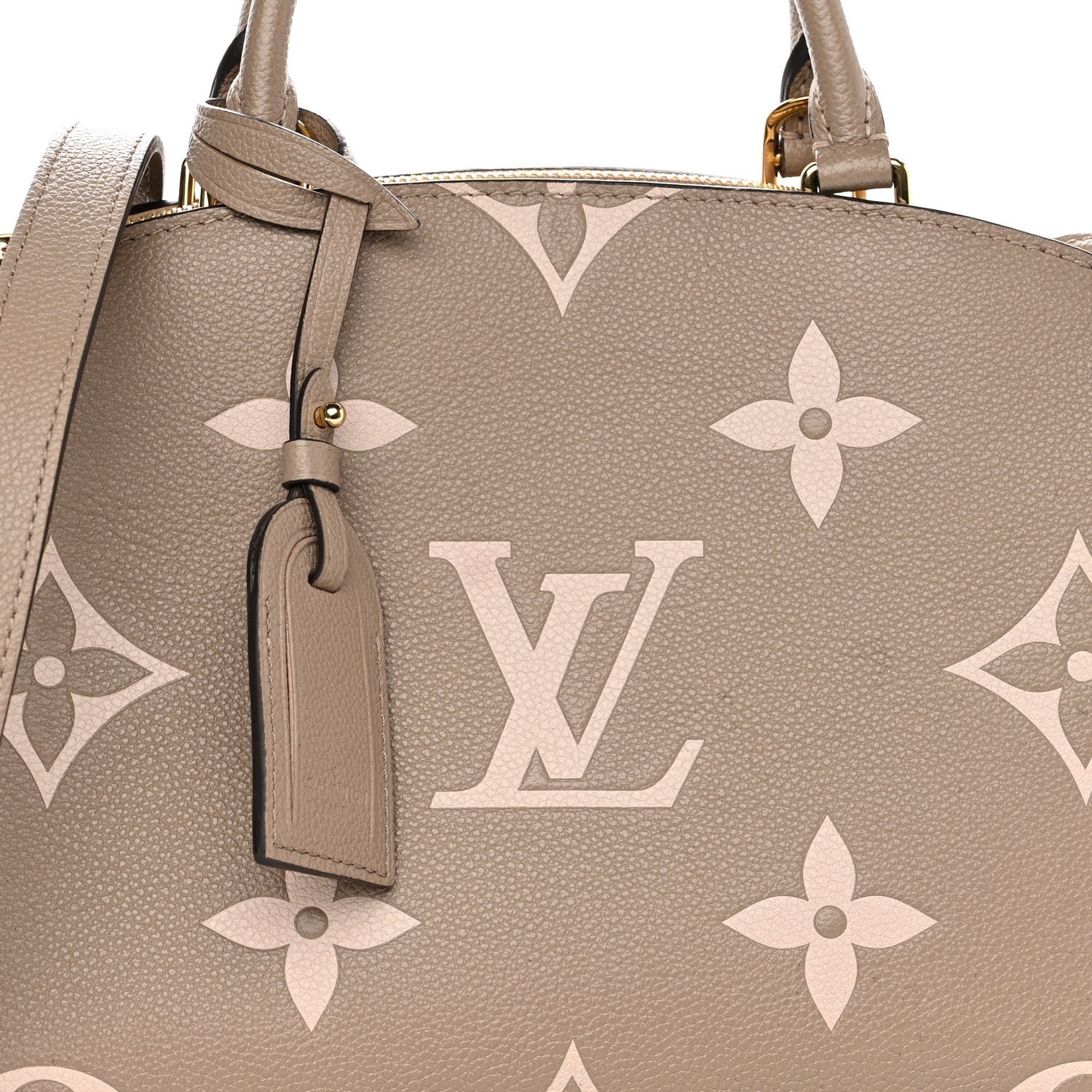 Louis Vuitton Empreinte Monogram Giant Petit Palais Tourterelle Creme 8 of 9