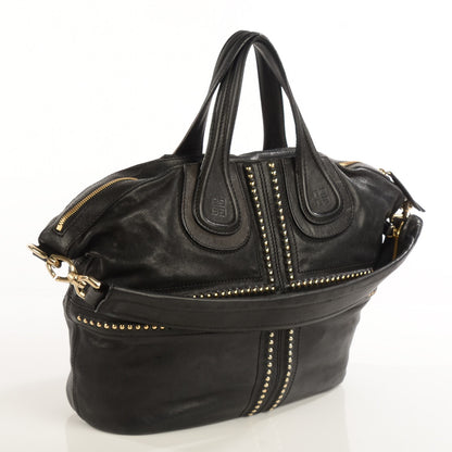 Givenchy Lambskin Studded Medium Nightingale Black 4 of 10