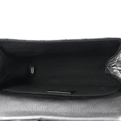 Chanel Grained Calfskin Quilted 2.55 Reissue Flap Belt Bag Clutch Black 4 of 11