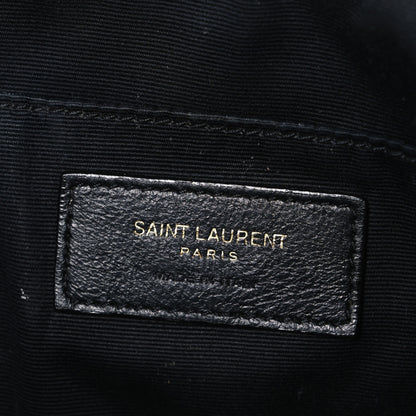 Saint Laurent Calfskin Matelasse Monogram Lou Camera Bag Red 6 of 11