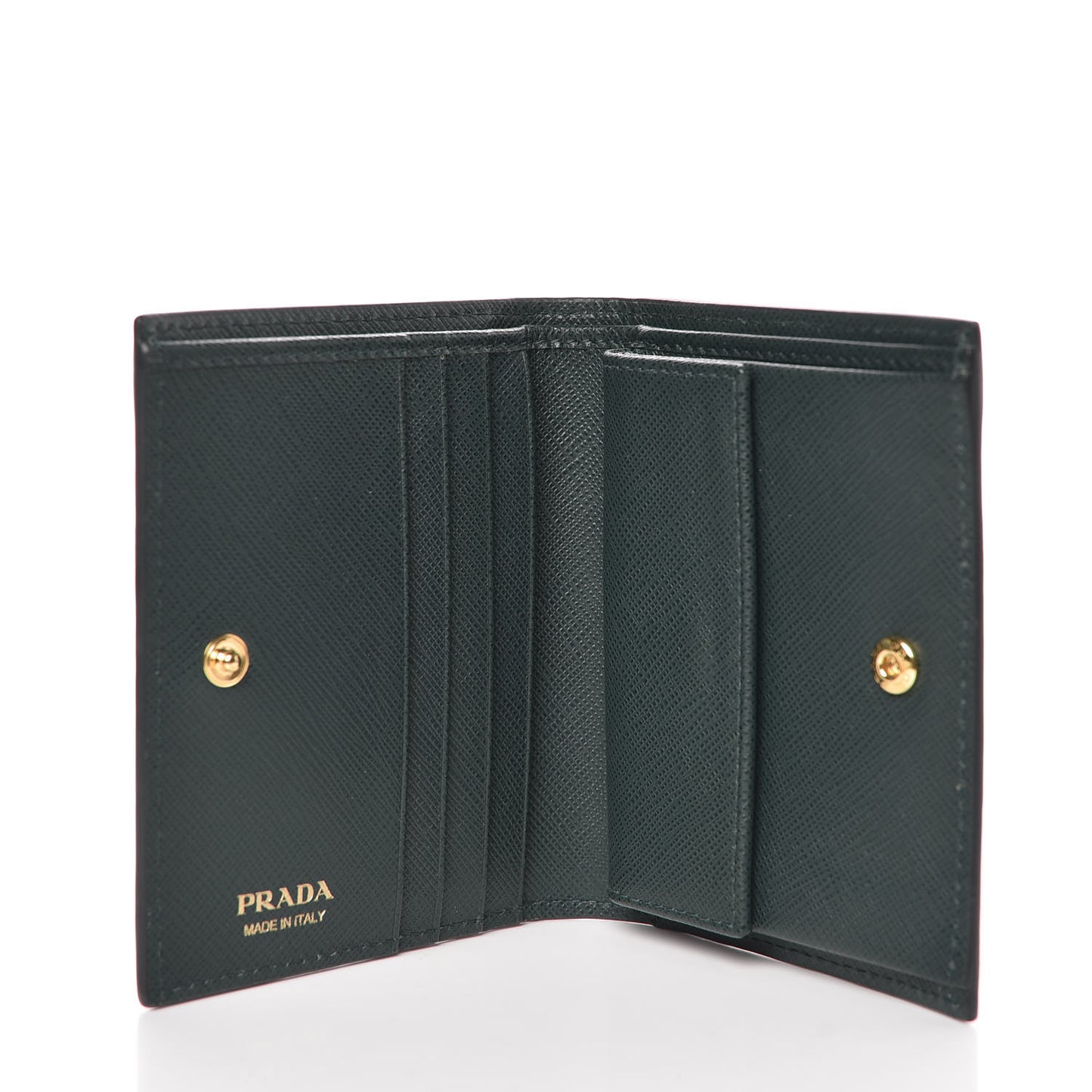 Saffiano Floral Print Card Holder Multicolor