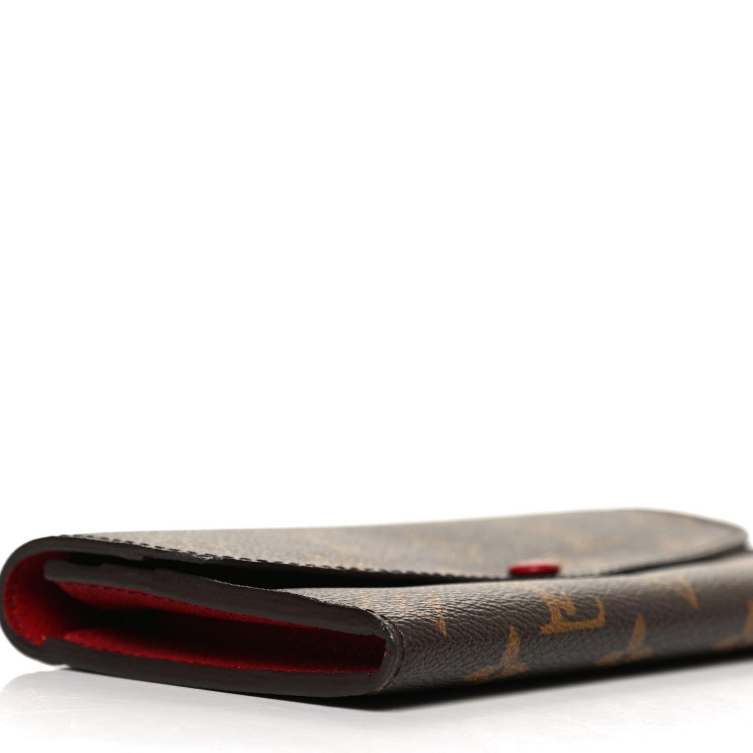 Louis Vuitton Monogram Emilie Wallet Rouge 7 of 12