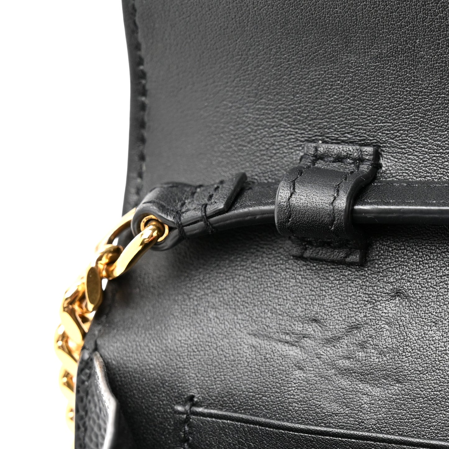 Grain De Poudre Zodiac Print Small Monogram Kate Satchel Black Black