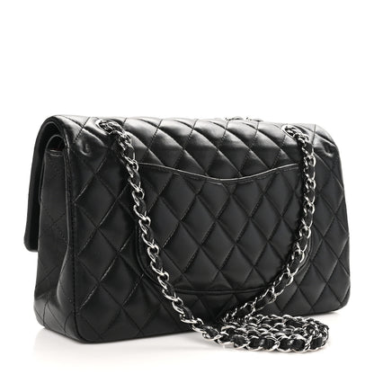 Chanel Lambskin Quilted Medium Double Flap Black 3 of 10