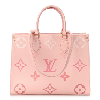 Louis Vuitton Empreinte Monogram Giant Onthego MM Degrade Rose 1 of 9