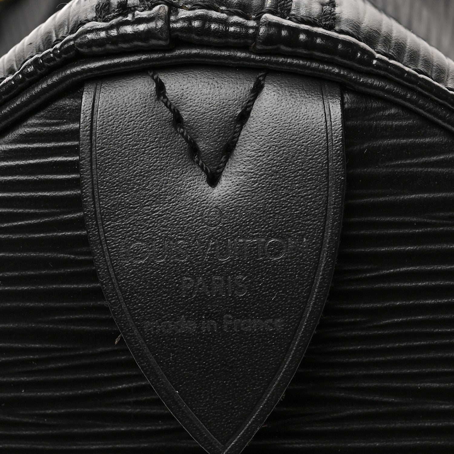 Louis Vuitton Epi Speedy 30 Black 6 of 9