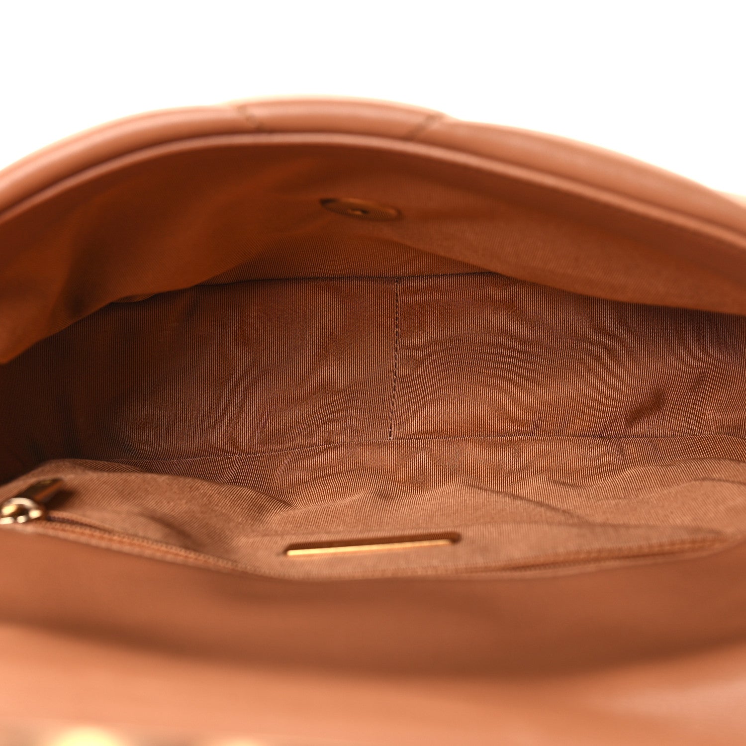 Chanel Lambskin Quilted Medium Chanel 19 Flap Brown 5 of 11