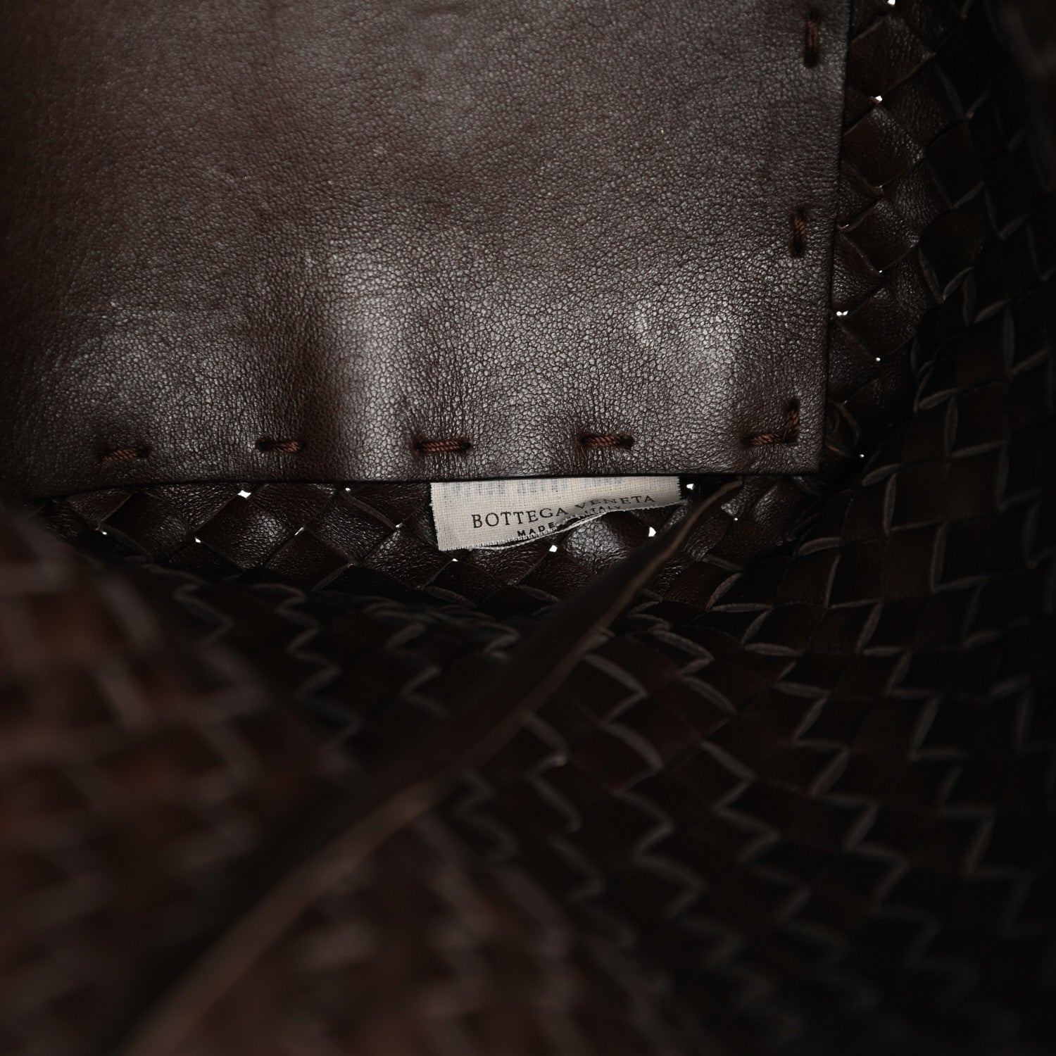 Bottega Veneta Nappa Intrecciato Mini Cabat Ebano 7 of 18