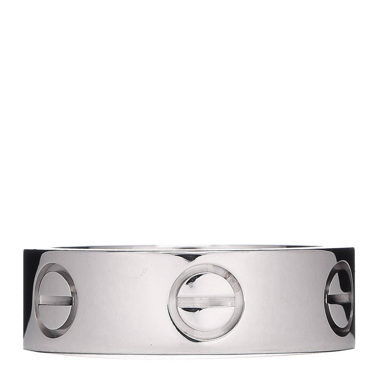 18K White Gold 5.5mm LOVE Ring 47 4