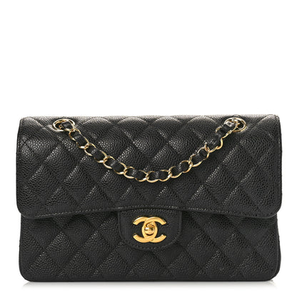 Chanel Caviar Quilted Small Double Flap Black 1 of 9
