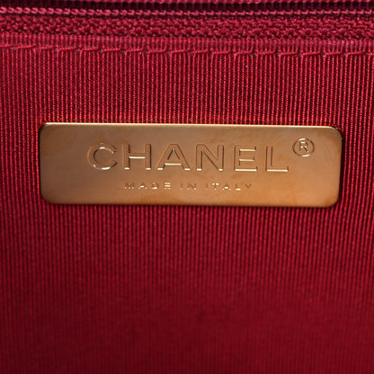 Chanel Shiny Goatskin Quilted Medium Chanel 19 Flap Black 6 of 11