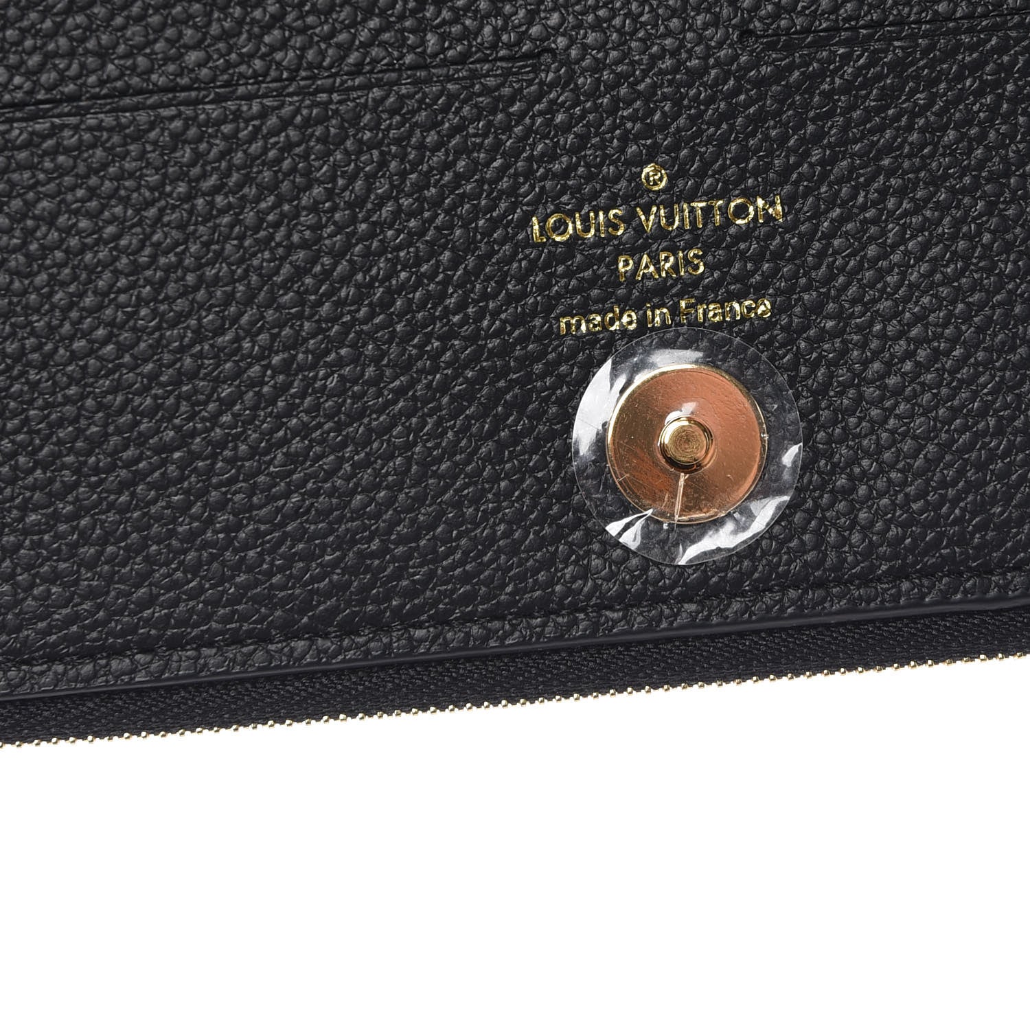 Louis Vuitton Empreinte Adele Wallet Black 6 of 6