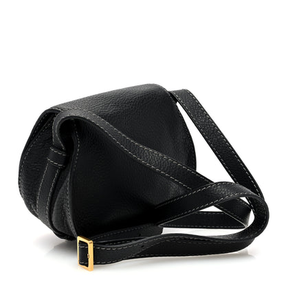 Chloe Calfskin Mini Marcie Round Crossbody Bag Black 3 of 9