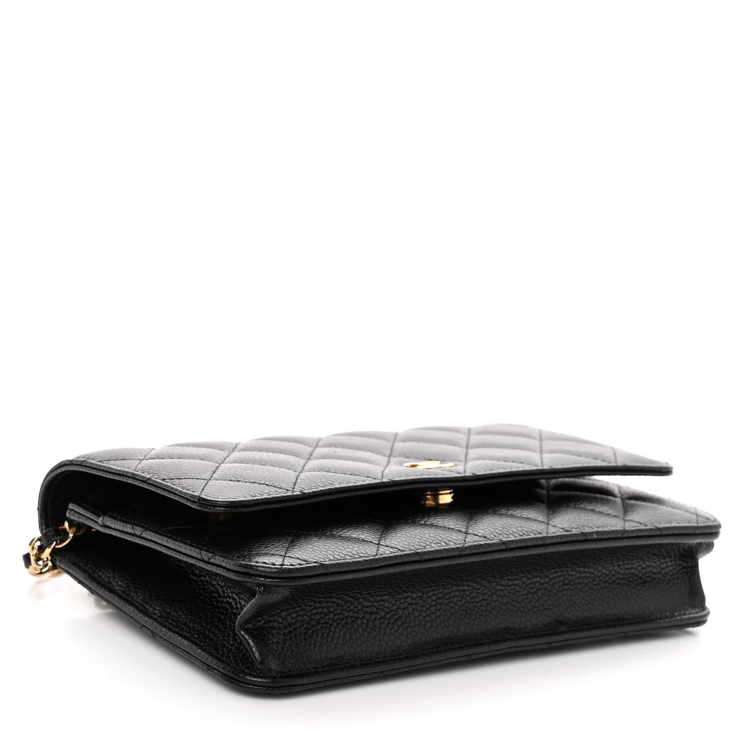 Chanel Caviar Quilted Wallet on Chain WOC Black 4 of 11
