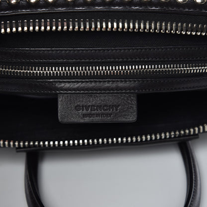 Givenchy Calfskin Medium Studded Bi-Color Antigona Black White 6 of 8