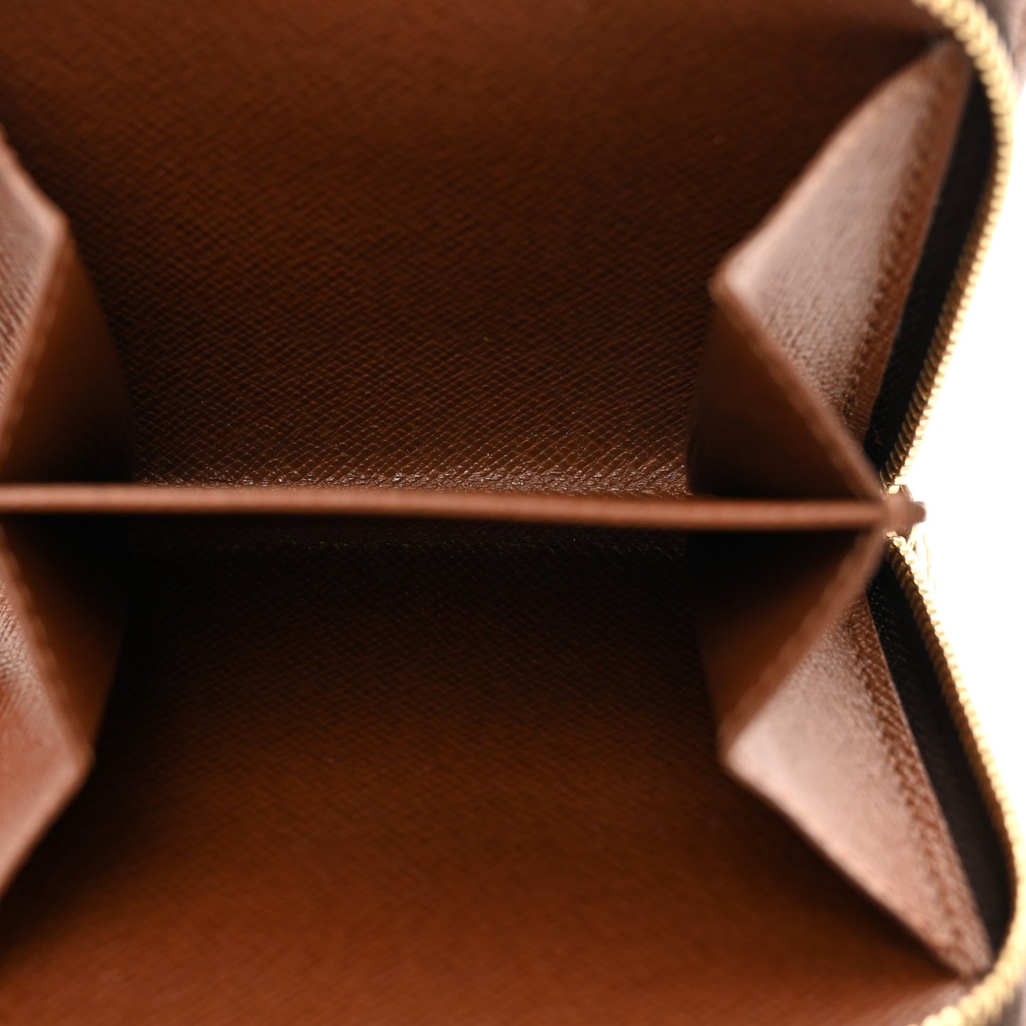 LOUIS VUITTON Monogram Compact Zippe Zipped Wallet