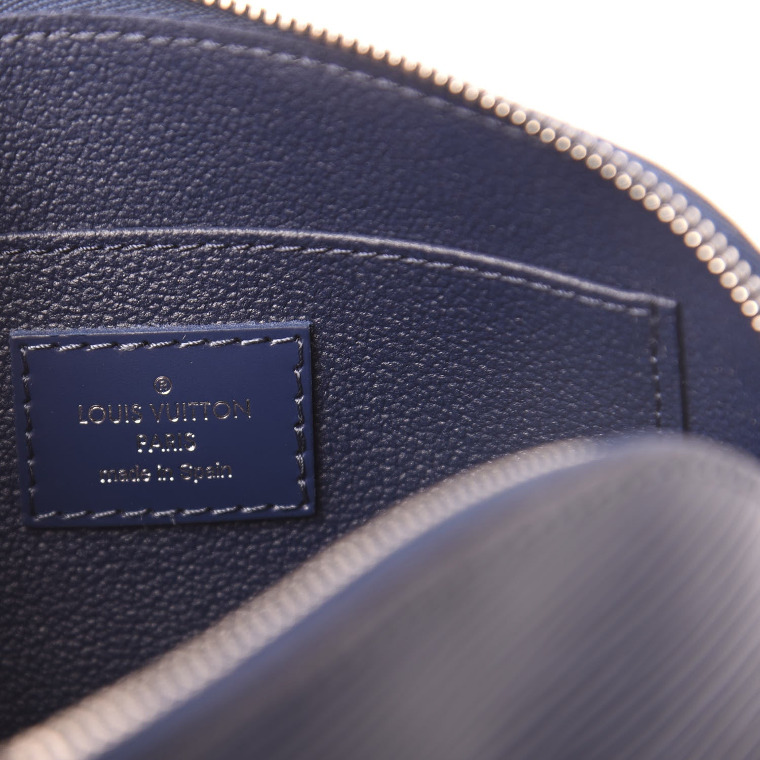 Louis Vuitton Epi Cosmetic Pouch Indigo 6 of 7