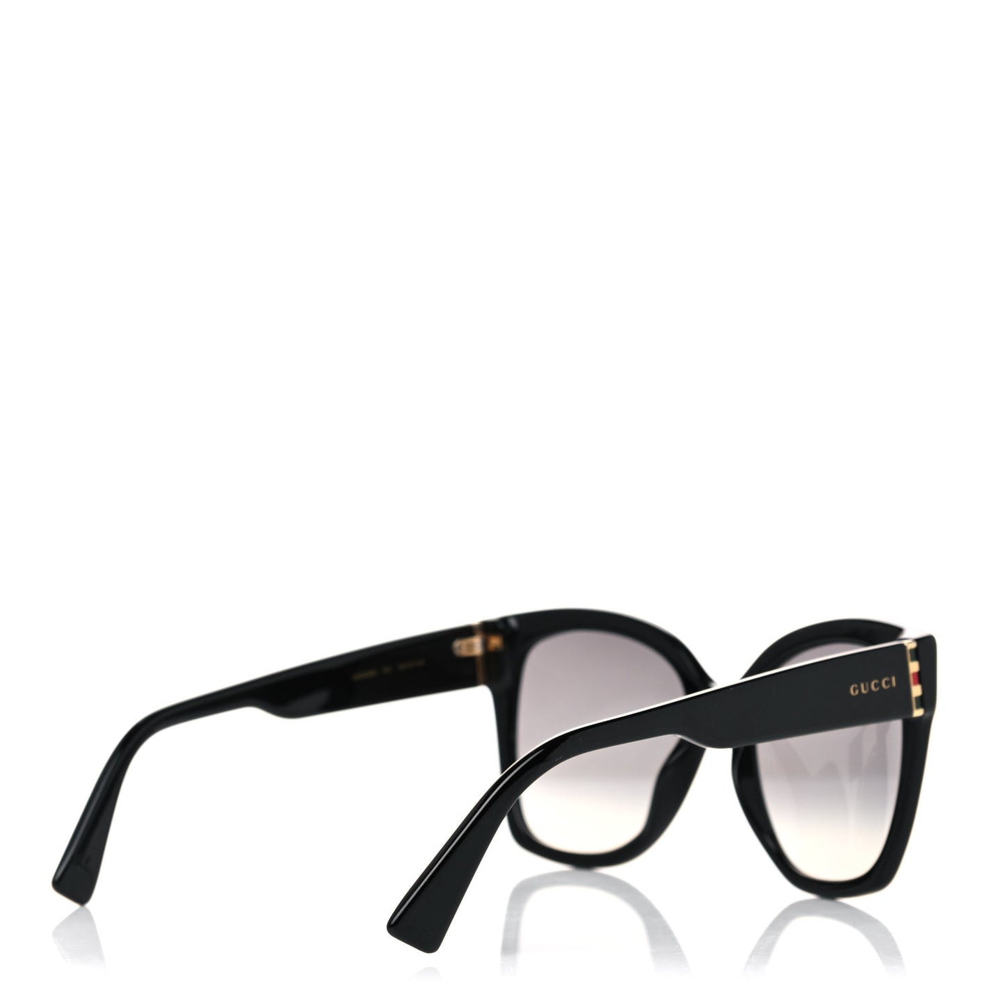 Acetate Square Frame Sunglasses GG0459S Black