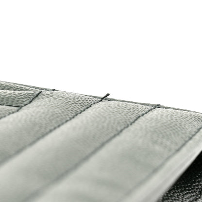 Saint Laurent Grain De Poudre Textured Mixed Matelasse Triquilt Monogram Clutch Vert Fonce 11 of 11
