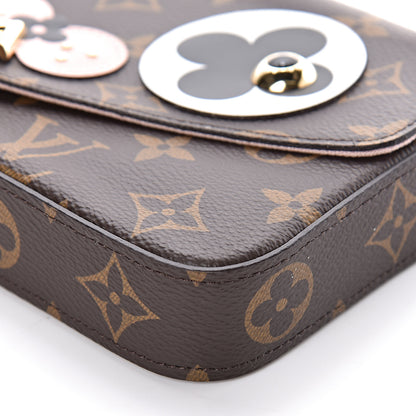 Louis Vuitton Monogram Valentine Dog Pochette Felicie Chain Wallet 9 of 11